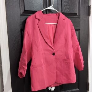 Women's Pink Blazer